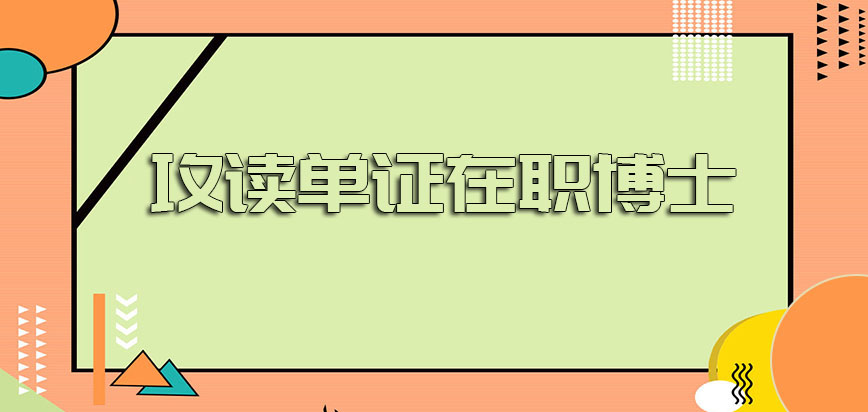 攻读单证在职博士出国可行吗单证方式的在职博士报考流程是怎样的