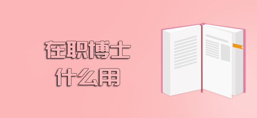 在职博士什么用目前在我国的认可度怎么样呢