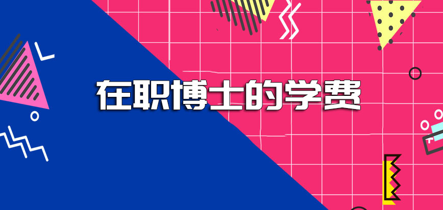 在职博士的学费直接可以在网上进行缴纳吗