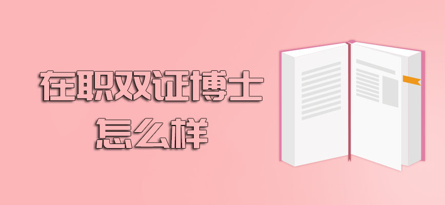 在职双证博士怎么样值得考生报考吗