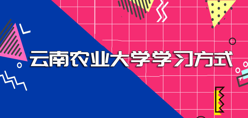 云南农业大学在职博士的入学方式以及入学后的学习方式介绍